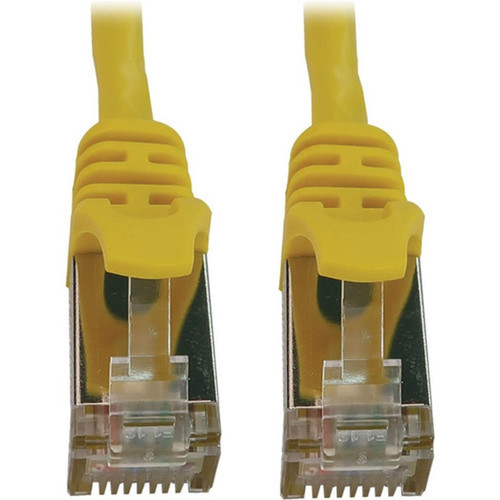 Tripp Lite by Eaton N262-S05-YW Cat6a STP Patch Network Cable - 5 ft Category 6a Network Cable for Network Device Server Switch PoE N262-S05-YW