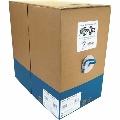 Tripp Lite by Eaton Cat6 1G Solid Core UTP Bulk Ethernet Cable LSZH Blue 1000 ft 305 m - 1000 ft Category 6 Network Cable for - N222-01K-BL-LS