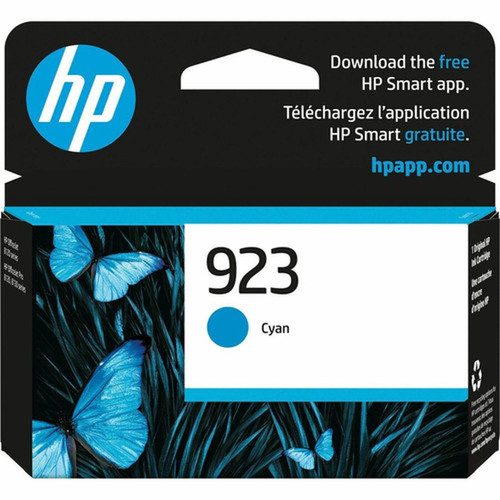 HP 923 Original Inkjet Ink Cartridge - Cyan Pack 4K0T0LN