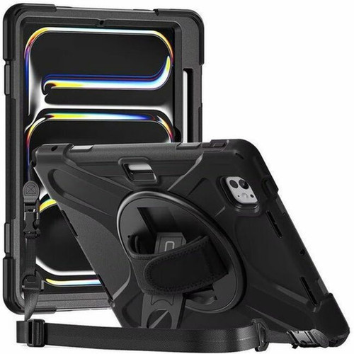 CODi Rugged Carrying Case for 13 Apple iPad Pro 13 2024 Tablet - Drop Resistant Shock Absorbing Shock Resistant Chemical Bump - C30705092