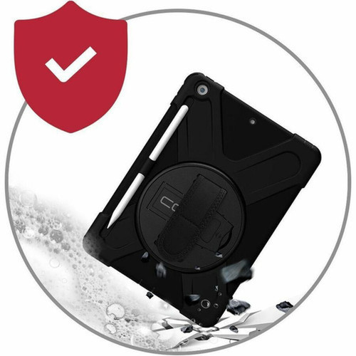 CODi Rugged Carrying Case for 13 Apple iPad Pro 13 2024 Tablet - Drop Resistant Shock Absorbing Shock Resistant Chemical Bump - C30705092