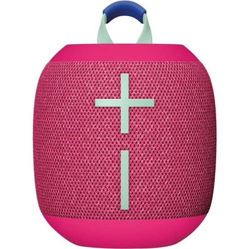 Ultimate Ears WONDERBOOM 4 Portable Bluetooth Speaker System - Hyper Pink - Battery Rechargeable 984-001878