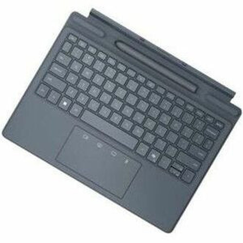 Dell Collaboration Keyboard - Pogo Pin Interface CoPilot Hot Keys - English US - Tablet Stylus - TouchPad ClickPad - Aluminium - K21MBRUS