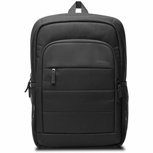 Kensington Carrying Case Backpack for 16 Notebook - Black - Strain Resistant - Polyester Mesh Fabric rPET Polyester Body - Strap K60392WW