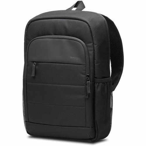 Kensington Carrying Case Backpack for 16 Notebook - Black - Strain Resistant - Polyester Mesh Fabric rPET Polyester Body - Strap K60392WW