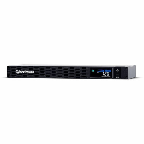 CyberPower PFC Sinewave CP500PFCRM1U 500VA Rack-mountable UPS - 1U Rack-mountable - AVR - 8 Hour Recharge - 2 Minute Stand-by - 120 V CP500PFCRM1U
