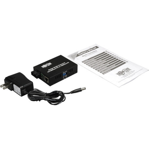 Tripp Lite N784-001-SC UTP to Fiber Media Converter - 1 x RJ-45  1 x SC Duplex - 10100Base-TX 100Base-FX N784-001-SC