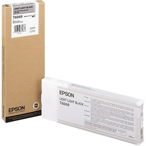 Epson Original Ink Cartridge - Inkjet - Light Black - 1 Each T606900