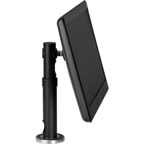 Atdec POS height adjustable desk mount - Loads up to 40lb - VESA 75x75 100x100 - Upgradeable - Optional 355 270 180 90 or 0deg - SD-POS-HA