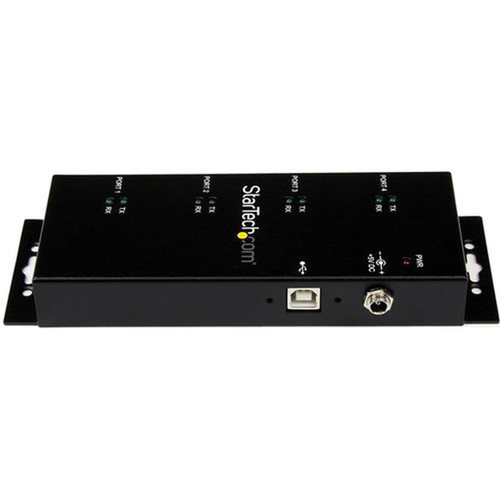 StarTechcom_4_Port_USB_to_Serial_RS232_Adapter_-_Wall_Mount_-_Din_Rail_-_COM_Port_Retention_-_FTDI_USB_to_DB9_RS232_Hub_ICUSB2324I_ICUSB2324I