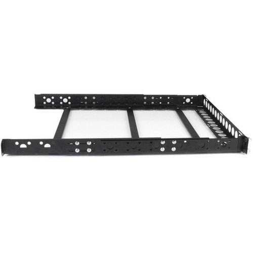 StarTechcom 1U Fixed 19 Adjustable Depth Universal Server Rack Rails - Mount 19 Servers or Networking Hardware in any Standard Rack UNIRAILS1U