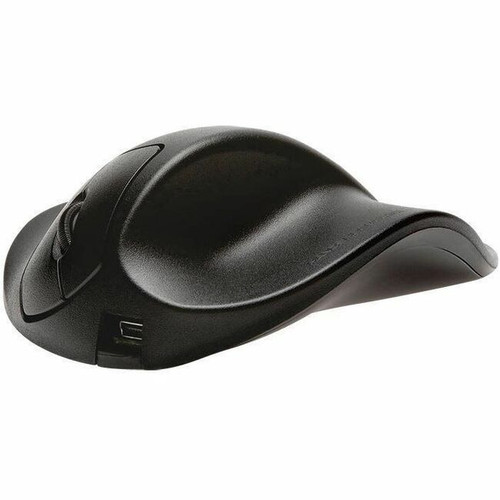 HandShoeMouse M2UB-LC Mouse - BlueTrack - Wireless - Black - USB - 1500 dpi - Scroll Wheel - 2 Button(s) - Medium Hand/Palm Size - (Fleet Network)