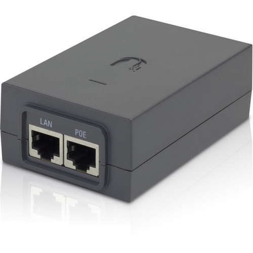 Ubiquiti PoE Injector - 120 V AC 230 V AC Input - 24 V DC 1 A Output - Ethernet Input Ports - Ethernet Output Ports - 24 W POE24AF5X