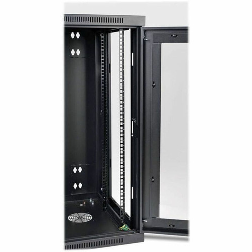 Tripp Lite by Eaton SRW18USG SmartRack 18U Low-Profile Switch-Depth WallMount Rack Enclosure Cabinet - For LAN Switch Patch Panel - x SRW18USG