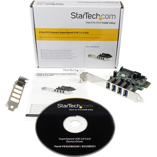 StarTechcom_4_Port_PCI_Express_PCIe_SuperSpeed_USB_30_Controller_Card_Adapter_with_UASP_-_SATA_Power_-_PCI_Express_x1_-_Plug-in_Card_PEXUSB3S4V