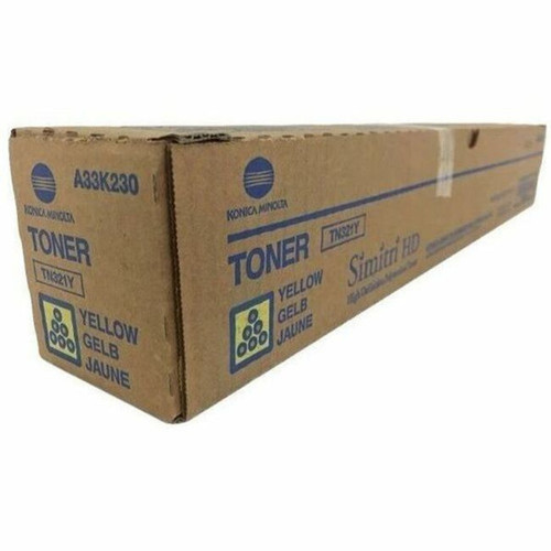 Konica_Minolta_TN321Y_Original_Toner_Cartridge_-_Laser_-_25000_Pages_-_Yellow_A33K230