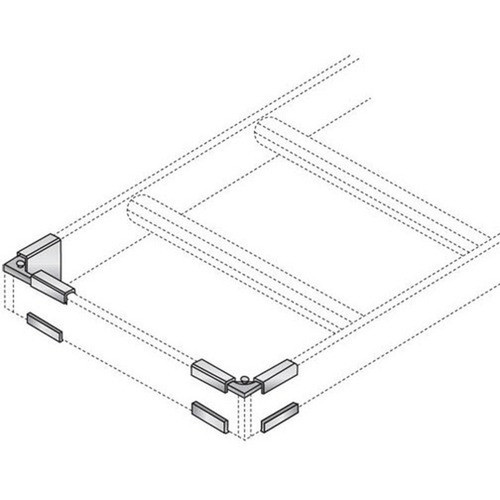 Black Box Ladder Rack Runway Termination Kit RM694
