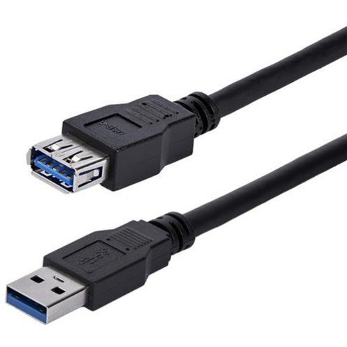 StarTechcom_1m_Black_SuperSpeed_USB_30_Extension_Cable_A_to_A_-_MF_-_33_ft_USB_Data_Transfer_Cable_-_First_End_1_x_Type_A_Male_-_USB3SEXT1MBK