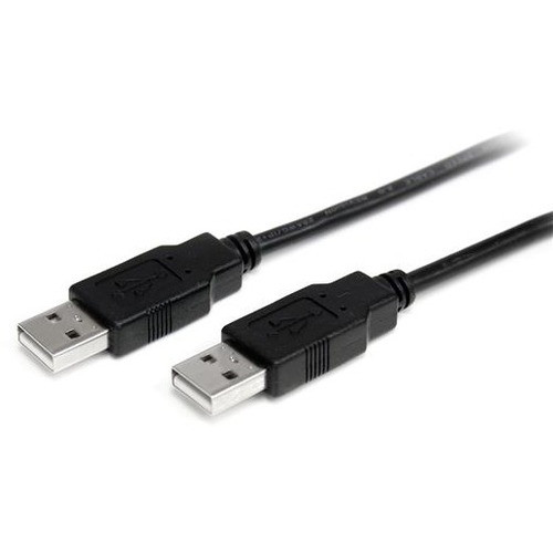 StarTech.com 1m USB 2.0 A to A Cable - M/M - USB - 1m - 1 Pack - 1 x Type A Male USB - 1 x Type A Male USB - Black (Fleet Network)