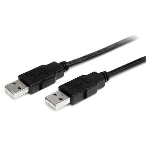 StarTechcom_1m_USB_20_A_to_A_Cable_-_MM_-_USB_-_1m_-_1_Pack_-_1_x_Type_A_Male_USB_-_1_x_Type_A_Male_USB_-_Black_USB2AA1M