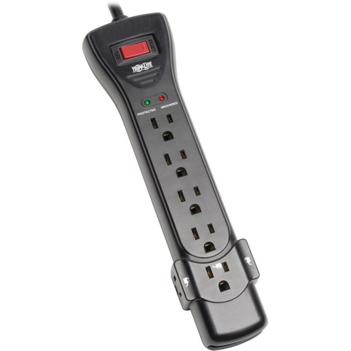 Tripp Lite Protect It! SUPER7B 7 Outlets Surge Suppressor - 7 x NEMA 5-15R - 1.80 kVA - 2160 J - 120 V AC Input (Fleet Network)