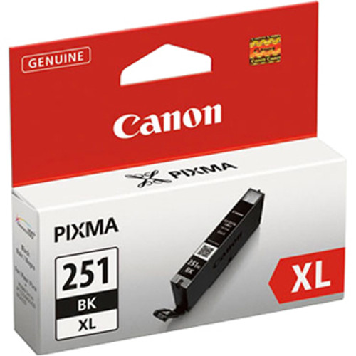 Canon CLI-251BK Ink Cartridge - Black - Inkjet - 1105 Pages (Fleet Network)