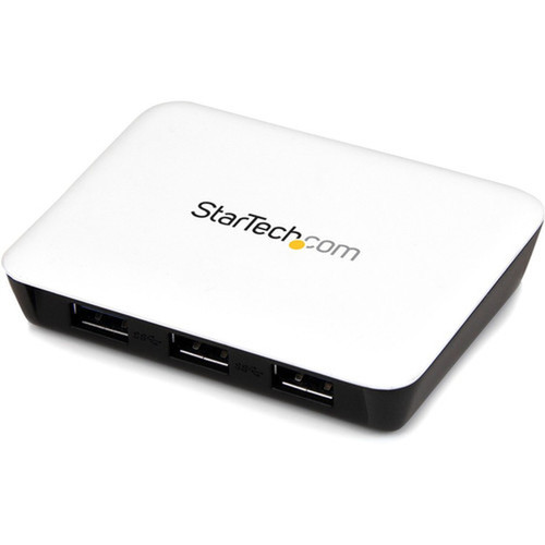 StarTechcom_USB_30_to_Gigabit_Ethernet_NIC_Network_Adapter_with_3_Port_Hub_-_White_-_USB_-_External_-_3_USB_Ports_-_1_Network_-_3_ST3300U3S