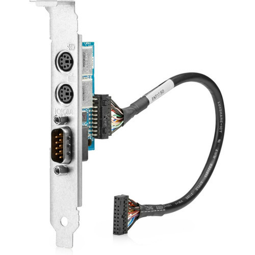 HP 800600400 G3 Serial PS2 Adapter - 1 x Mini-DIN PS2 - 1 x Serial 1VD82AA