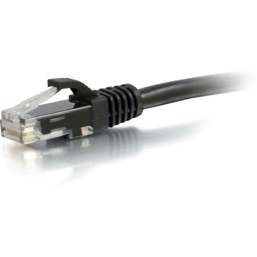 C2G 20 ft Cat5e Snagless UTP Unshielded Network Patch Cable - Black - 20 ft Category 5e Network Cable for Network Device - First End: (Fleet Network)