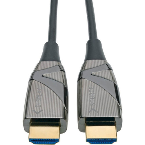 Tripp Lite series P568-15M-FBR Fiber Optic AudioVideo Cable - 50 ft Fiber Optic AV Cable for Monitor AudioVideo Device Home HDTV P568-15M-FBR