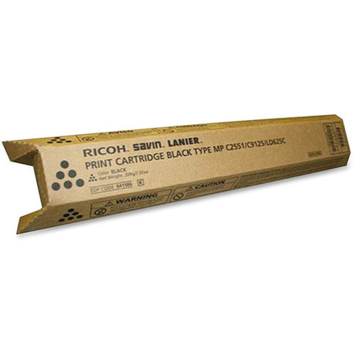 Ricoh Original Toner Cartridge - Laser - Black - 1 Each 841586