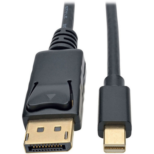 Tripp Lite by Eaton P583-010-BK DisplayPortMini-DisplayPort AudioVideo Cable - 10 ft DisplayPortMini DisplayPort AV Cable for TV P583-010-BK