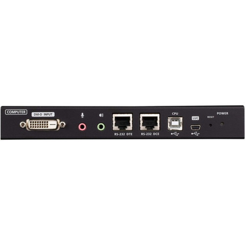 ATEN 1-LocalRemote Share Access Single Port DVI KVM over IP Switch - 1 Computers - 1 Local Users - 1920 x 1200 Maximum Video - 2 CN9600