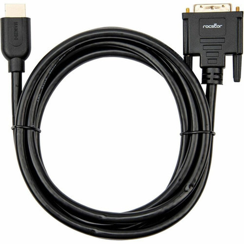 Rocstor Premium HDMI to DVI-D Digital Video Cable - 6 ft DVI-DHDMI Video Cable for AudioVideo Device Digital Signage Display Home Y10C263-B1