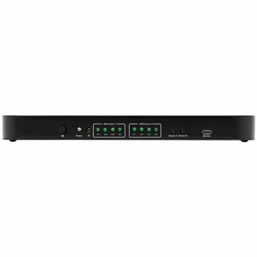 Tripp Lite by Eaton B118-2X4-4K-A 2x4 HDMI Matrix SwitchSplitter - 4096 x 2160 - 4K - 4 x 2 - Display Blu-ray Disc Player Gaming - B118-2X4-4K-A