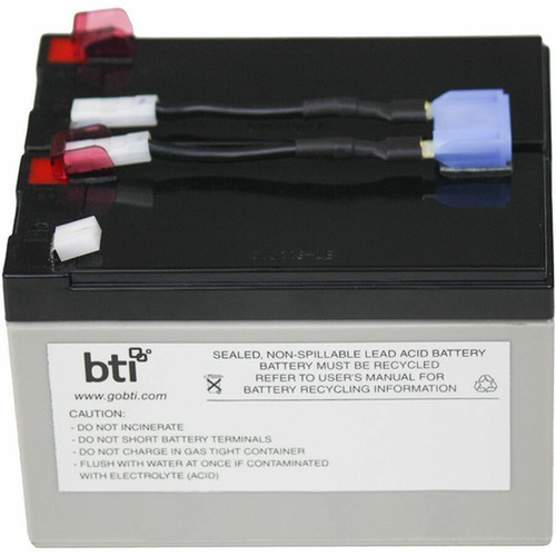 BTI UPS Battery Pack - 12 V DC - Lead Acid - Sealed APCRBC142-SLA142