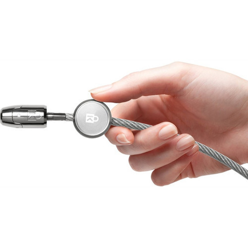 Kensington Mac Pro and Pro Display XDR Locking Kit - Keyed Lock - Silver - Carbon Steel Plastic - 79 ft - For Notebook LCD Monitor K63150WW