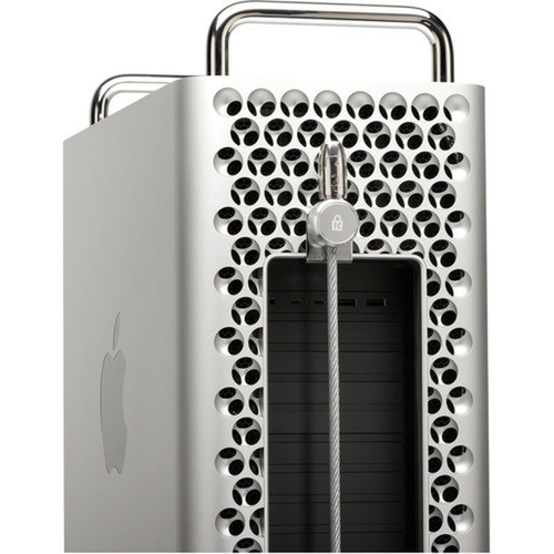 Kensington Mac Pro and Pro Display XDR Locking Kit - Keyed Lock - Silver - Carbon Steel Plastic - 79 ft - For Notebook LCD Monitor K63150WW