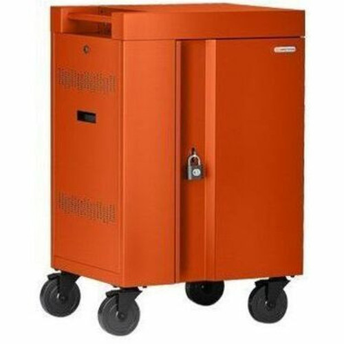 Bretford CUBE Cart Mini - Pre-Wired TVCM24USBC - 4 Casters - 5 127 mm Caster Size - Steel - 24 Width x 21 Depth x 375 Height - TVCM24USBC-TAG