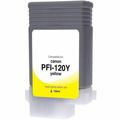 Clover Technologies Inkjet Ink Cartridge - Alternative for Canon Canon 2888C001 - Yellow Each - 130 mL WCPFI120Y