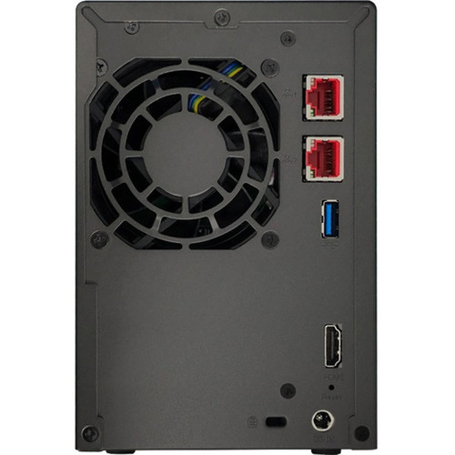 ASUSTOR Lockerstor 2 Gen2 AS6702T SANNAS Storage System - Intel Celeron N5105 Quad-core 4 Core 2 GHz - 2 x HDD Supported - 0 x HDD AS6702T