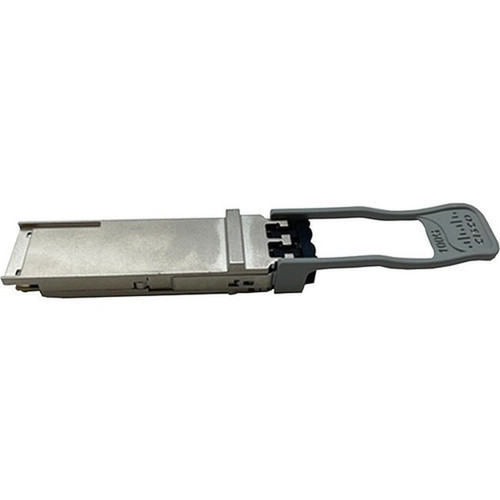 Cisco QSFP Module - For Data Networking Optical Network - 1 x LC 100GBase-SR BiDi Network - Optical Fiber - Multi-mode - 100 Gigabit QSFP-100G-SR12