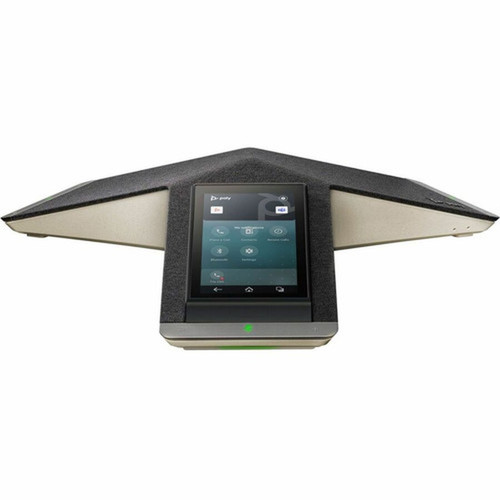 Poly Trio C60 IP Conference Station - CordedCordless - Bluetooth Wi-Fi - Tabletop - Black  - 3 x Total Line - VoIP - 5 LCD - IEEE - 849B3AAABA