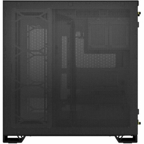Corsair 6500D AIRFLOW Mid-Tower Dual Chamber PC Case - Black - Mid-tower - Black - Tempered Glass - Mini ITX Micro ATX ATX EATX - 9 CC-9011259-WW