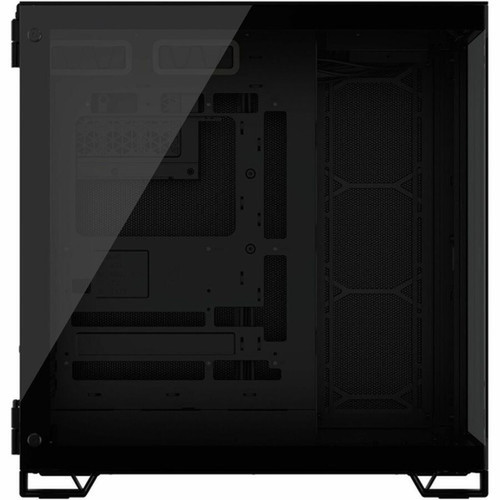 Corsair 6500X Mid-Tower Dual Chamber PC Case - Black - Mid-tower - Black - Tempered Glass Mesh - Mini ITX Micro ATX ATX EATX - 7 x CC-9011257-WW