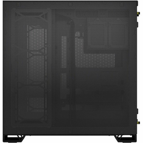 Corsair 6500X Mid-Tower Dual Chamber PC Case - Black - Mid-tower - Black - Tempered Glass Mesh - Mini ITX Micro ATX ATX EATX - 7 x CC-9011257-WW