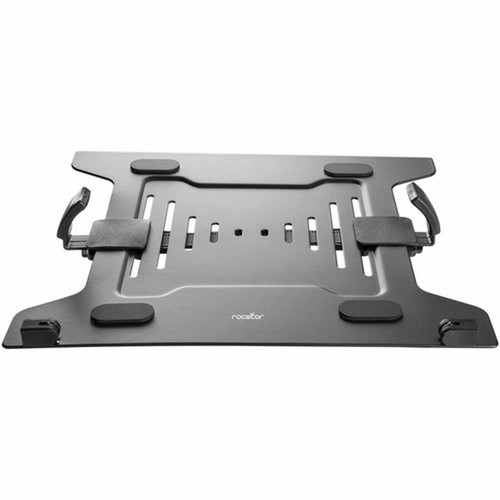 Rocstor ErgoReach Mounting Tray for Monitor Notebook - Black - 94 to 165 Screen Support - 450 kg Load Capacity - 75 x 75 100 x Y10N026-B1