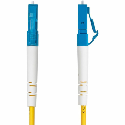 StarTechcom 30m 984ft LC to LC UPC OS2 Single Mode Simplex Fiber Optic Cable 9125 40G100G Low Insertion Loss LSZH Jumper - SPSMLCLC-OS2-30M