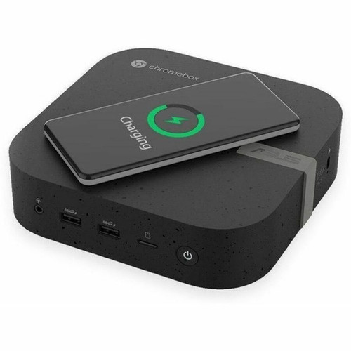 Asus Chromebox 5a CHROMEBOX5A-SC041UNENT Chromebox - Intel Celeron 7305 - 4 GB - 128 GB SSD - Mini PC - Eco Black - Intel Chip - - CHROMEBOX5A-SC041UNENT