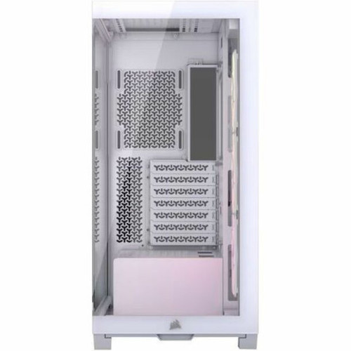 Corsair 3500X ARGB Mid-Tower PC Case - White - Mid-tower - White - Tempered Glass - 3  120mm Fans Installed - Mini ITX Micro ATX CC-9011279-WW